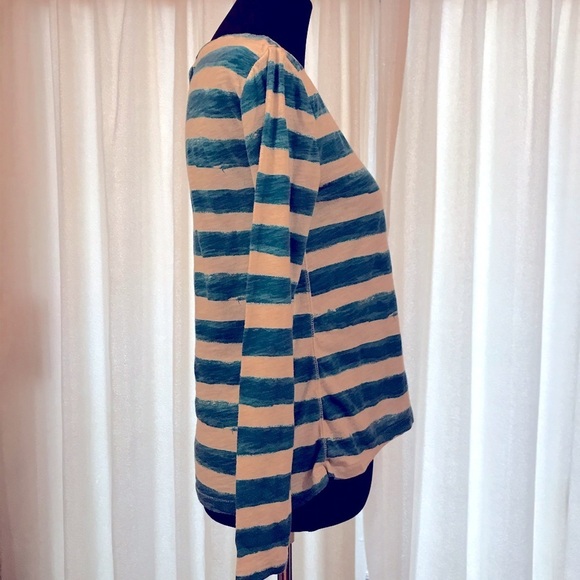 Aeropostale Breton Striped Long Sleeve Tee Medium - Picture 5 of 8